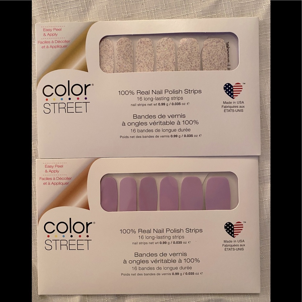 Color Street Set: Candied Lavender & Fashion Prague-er